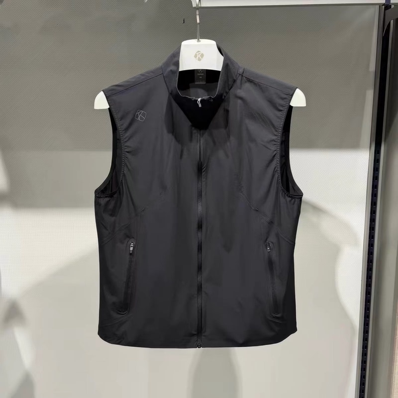 Rapid0雳霹Dao2026 Summer Men's Premium Sun Protection Stand Collar Sleeveless Vest Cn6336Y01