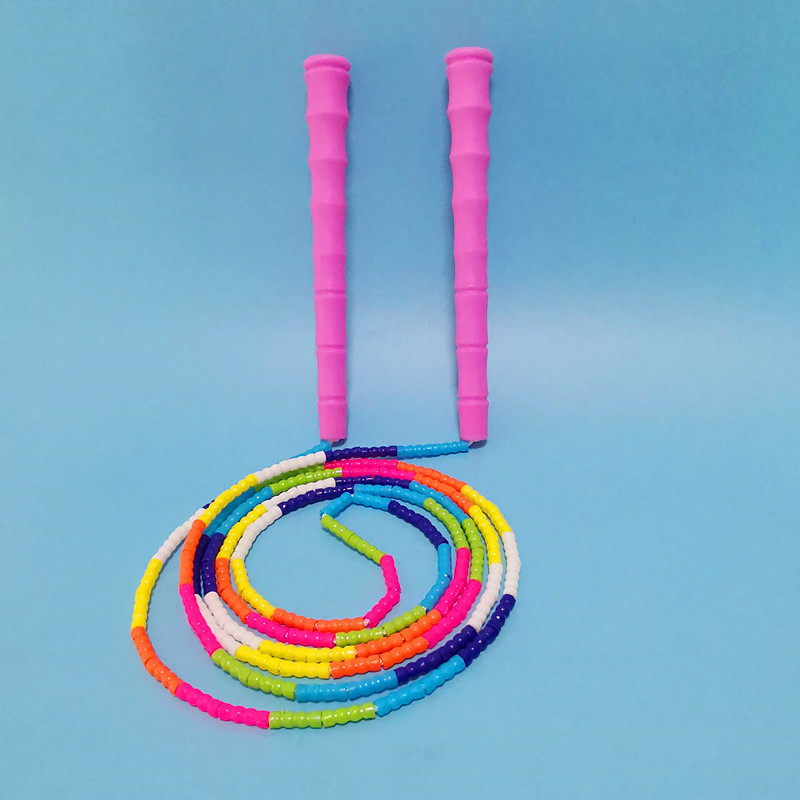 Saibeilu bamboo Festival Competition speed professional skipping students Children's recess sports rope exercise bead festival does not wrap long rope