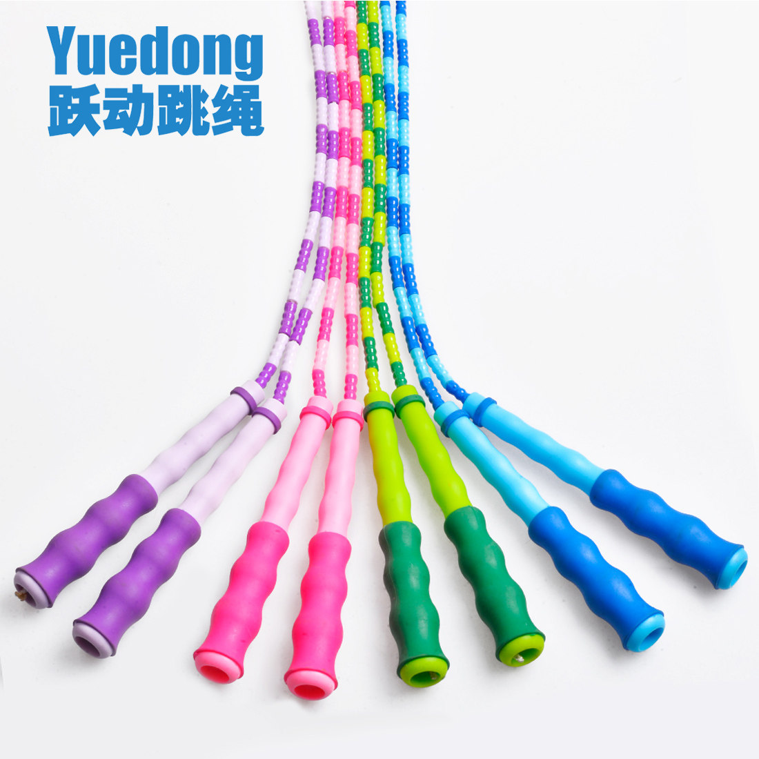 Leapfrog YD103 Children's Competition Bamboo Festival Synchronized Jumping Rope Gourd to Wear Fitness Students Fancy Professional Performance Anti-Wear