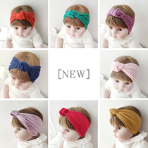 ins wide-sided baby fontanelle hair belt cute princess hair accessories super cute baby girl headgear Baby Full Moon 100 days