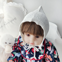 Korean version of newborn hat 0-12 months baby girl cap cute Baotou cap baby baby tire cap autumn