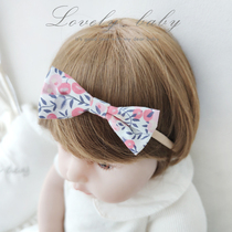 Little baby hair band cute cotton floral flower belly girl baby headdress Super Cute Princess full moon birthday floral headdress tide