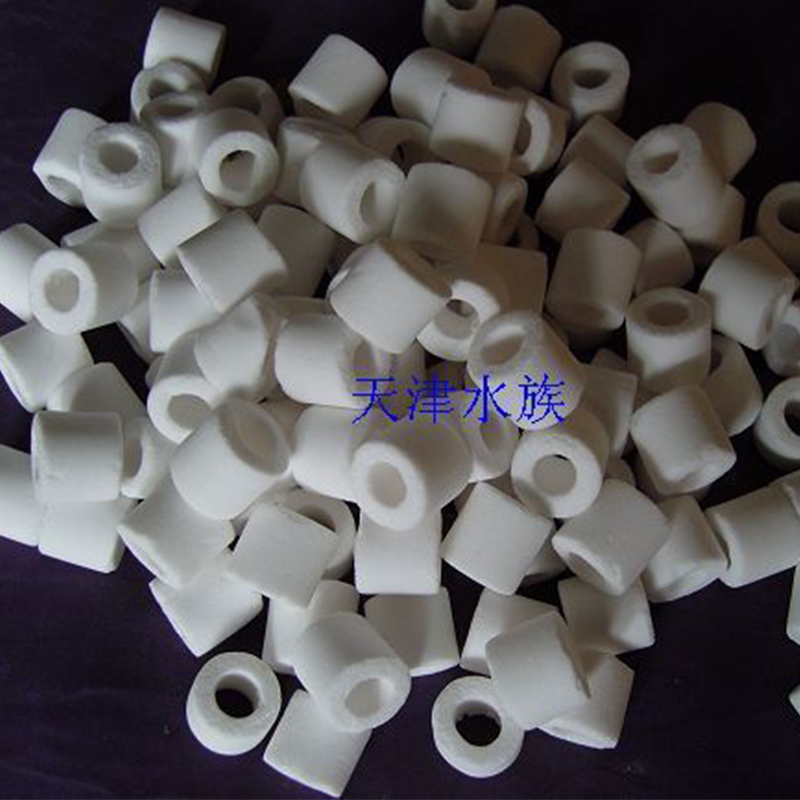 Tianjin Aquatic Trust Fish Tank Aquarium Bacteria House Quality Mid-Size Ceramic Ring Glass Ring