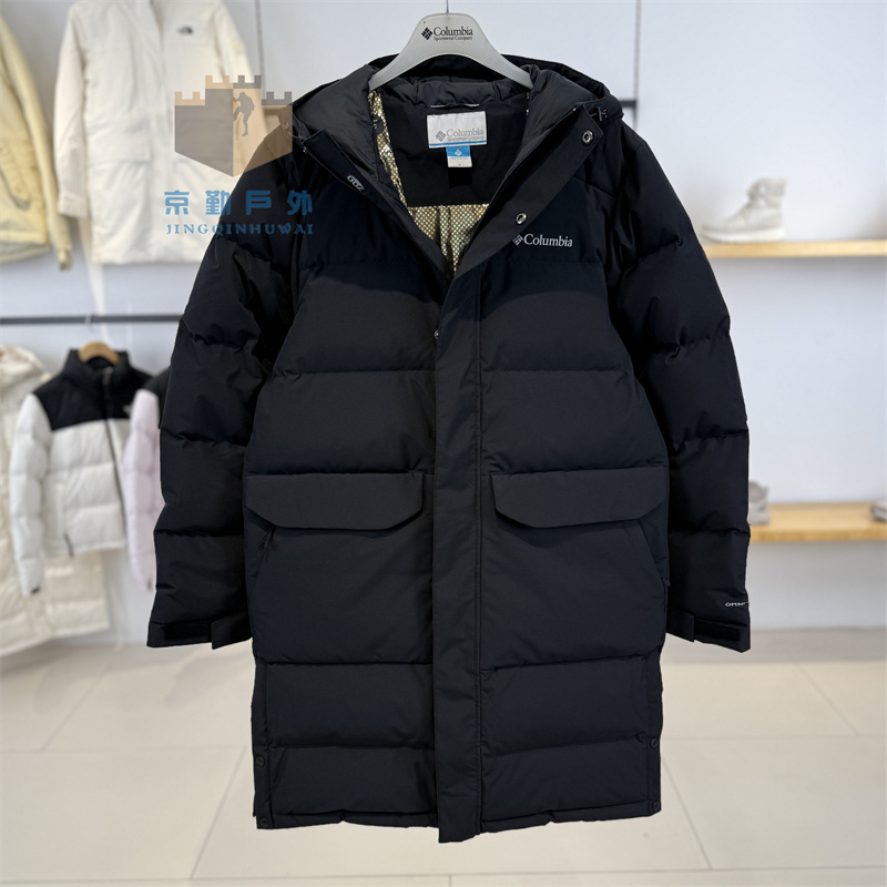 25 Autumn/Winter Columbia Outdoor Men's 700 Fill Power Thermal Goose down Long down Jacket Xe5240
