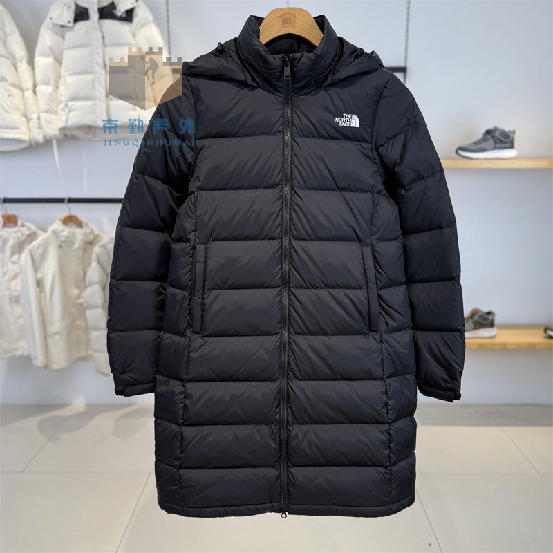 New Autumn and Winter Thenorthface Women's Outdoor Warm 550 Fill Power Goose down Mid-Length down Jacket | 4U7U