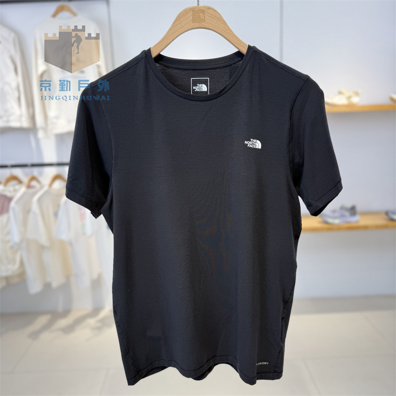 26 Spring/Summer New Thenorthface Men's Outdoor Casual Breathable Round Neck Quick-Drying Short-Sleeve T-Shirt | 8Exv