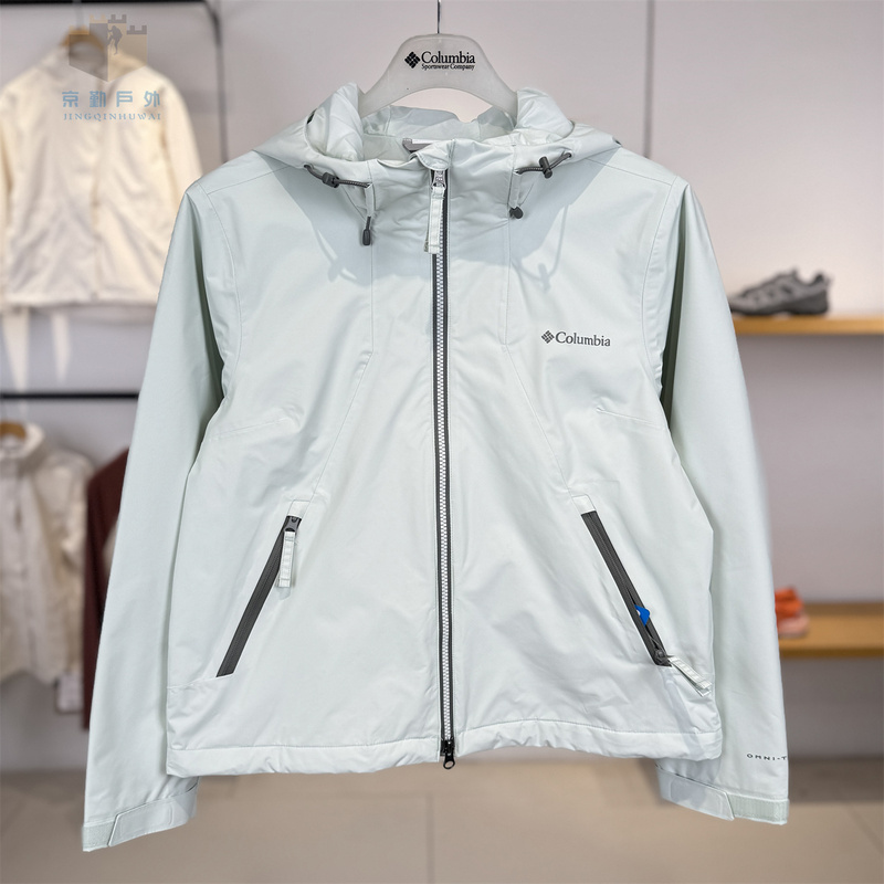 26 New Autumn and Winter Colombian Outdoor Jackets for Women, Windproof, Waterproof, Hooded, Breathable Jackets Xr2897