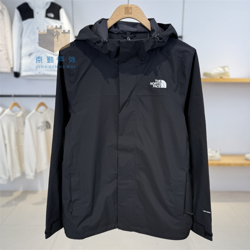26 Spring/Summer New the North Face Men's Outdoor Windproof and Waterproof Jacket, Can Be Equipped with Liner 8Dx1