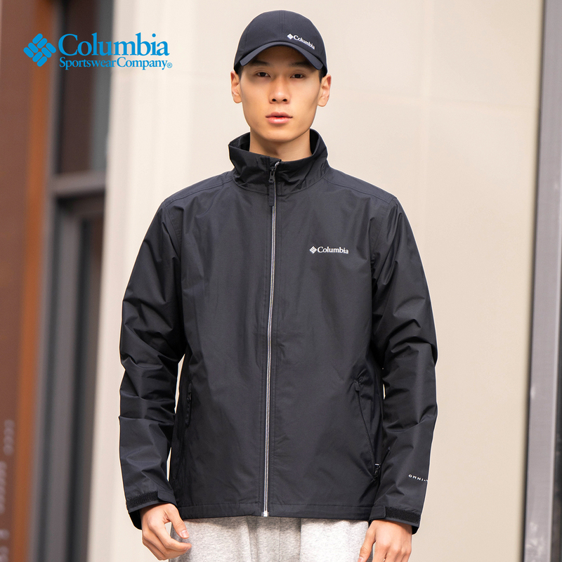 Columbia Columbia Jacket Men's Outdoor 26 Spring and Summer New Windproof and Waterproof Stand Collar Jacket
