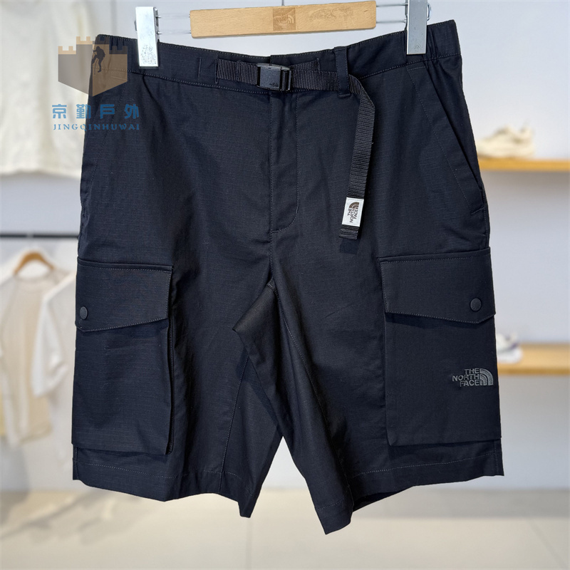 25 Spring/Summer New the North Face Men's Shorts Outdoor Casual Water-Repellent Breathable Cargo Shorts 8cm5