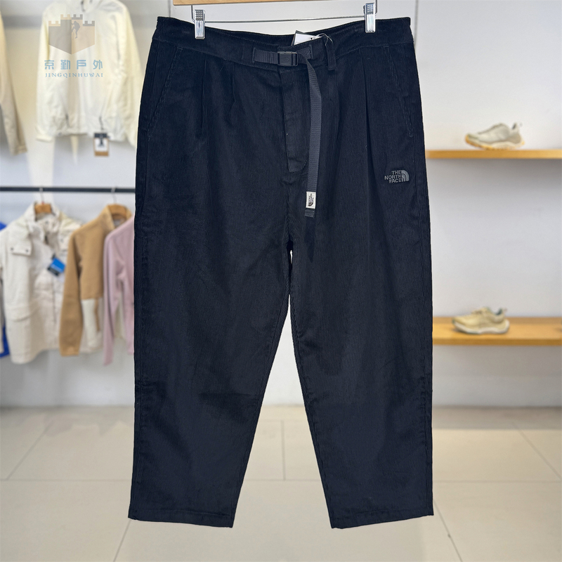 Autumn and Winter New the North Face Men's Outdoor Windproof and Warm Corduroy Casual Pants Long Trousers 8Ahg
