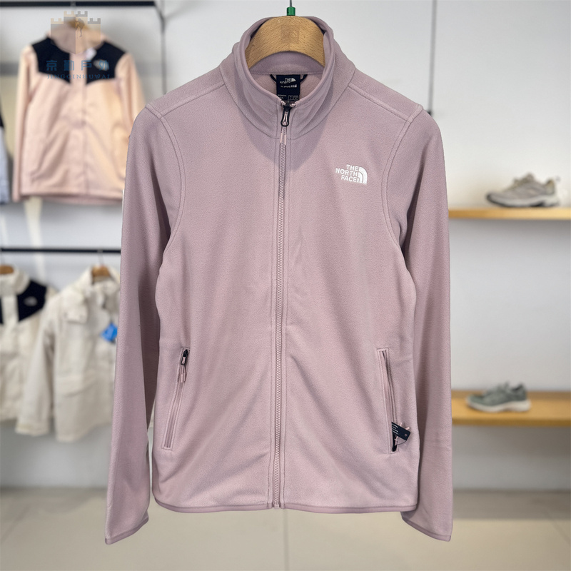 Thenorthface Women's Fleece Jacket for Outdoor Use, New Autumn/Winter 26 Model, Warm and Can Be Used as an Inner Layer Jacket 8Fju