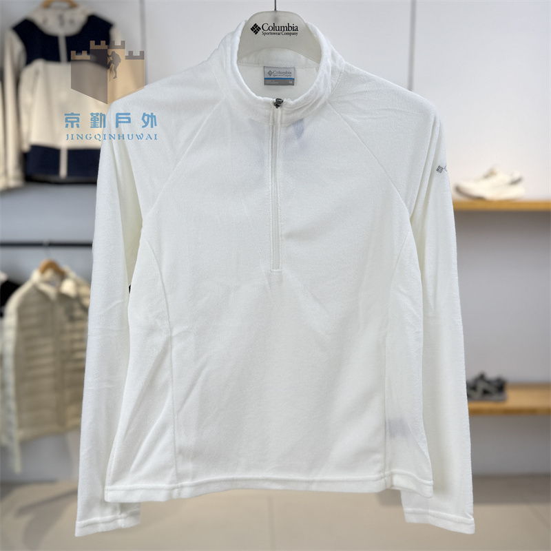 25 Autumn/Winter New Columbia Women's Outdoor Casual Stand Collar Half-Zip Fleece Jacket Ar1131