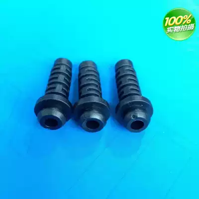 Mobile phone micro wire sleeve 14 number tail power cord protection hose sheath length 26 inner hole 4mm Black