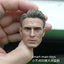 Exquisite 1:6 head carving Captain America Chris Evans is most like the third party exquisite painting version spot