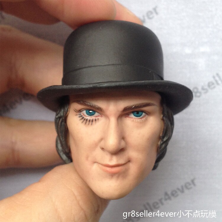 Clear cabin 1 6 clockwork orange Kubrick head engraving