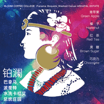 Bolan Panama Presidential Manor Washed Kaduai boutique hand-washed coffee beans freshly baked and ground 200g