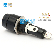 Import UL certified R3-14A2 fuse holder 30A250V 6 * 30mm large current insurance tube holder
