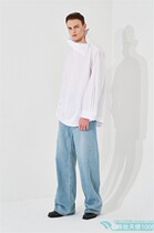 Paris catwalk style SYSTEM HOMME Korean 23 winter casual shirt SH2D-8WSHT01 WT white