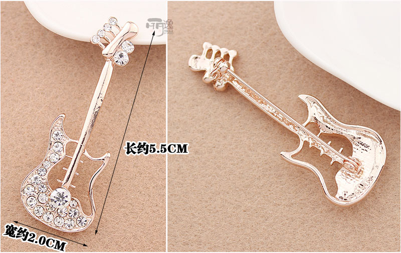 Hàn Quốc rhinestone lưu ý trâm cài phụ nữ áo len pin khăn choàng khóa hoang dã áo len lắp ráp trang sức phương tây - Trâm cài cài áo vest