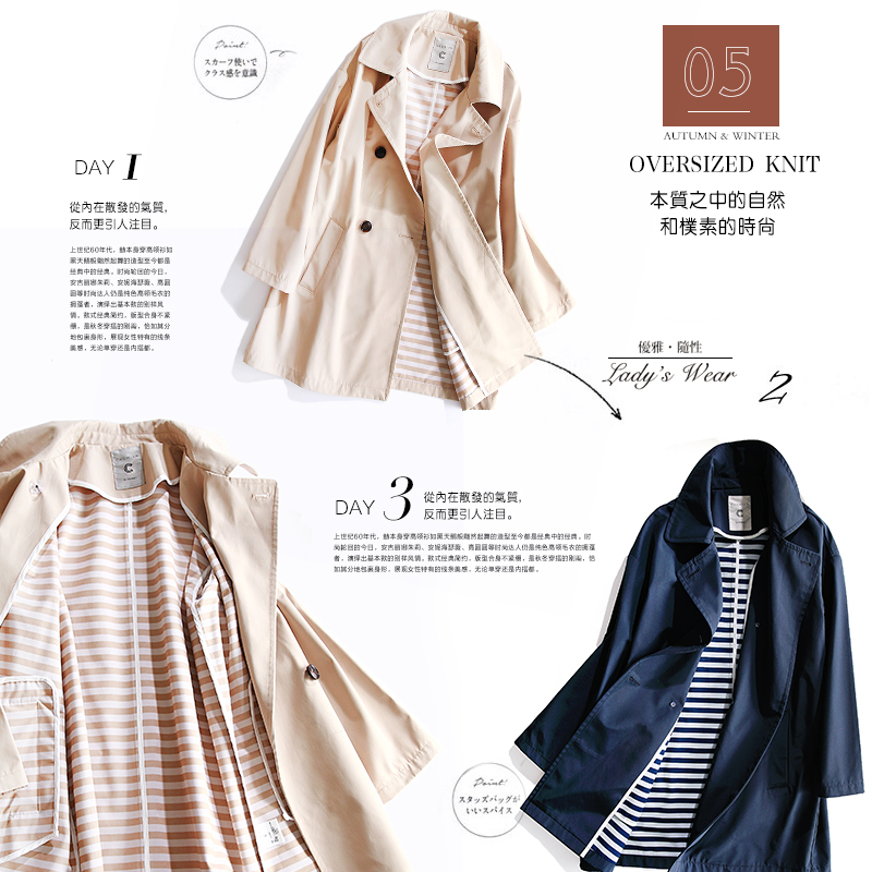 Trench pour femme en Polyester - Ref 3226397 Image 3