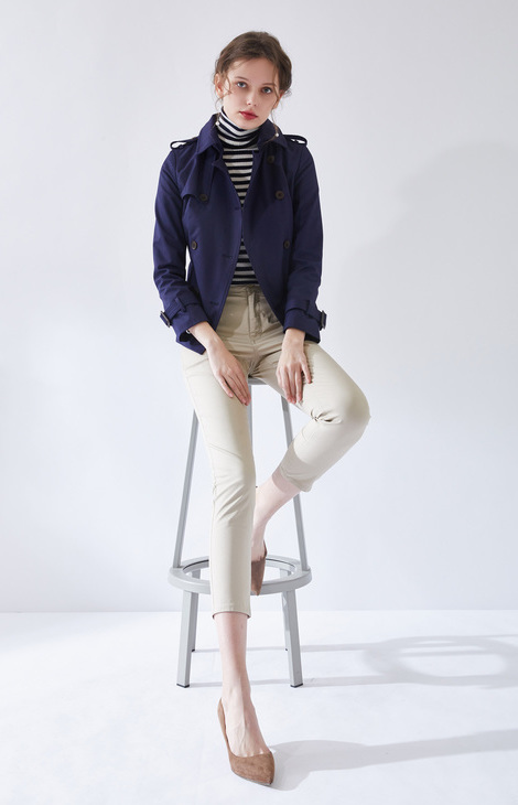 Trench pour femme en Coton - Ref 3225803 Image 58
