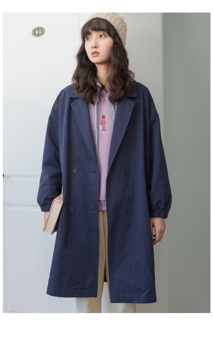 Trench pour femme en Coton - Ref 3227802 Image 18