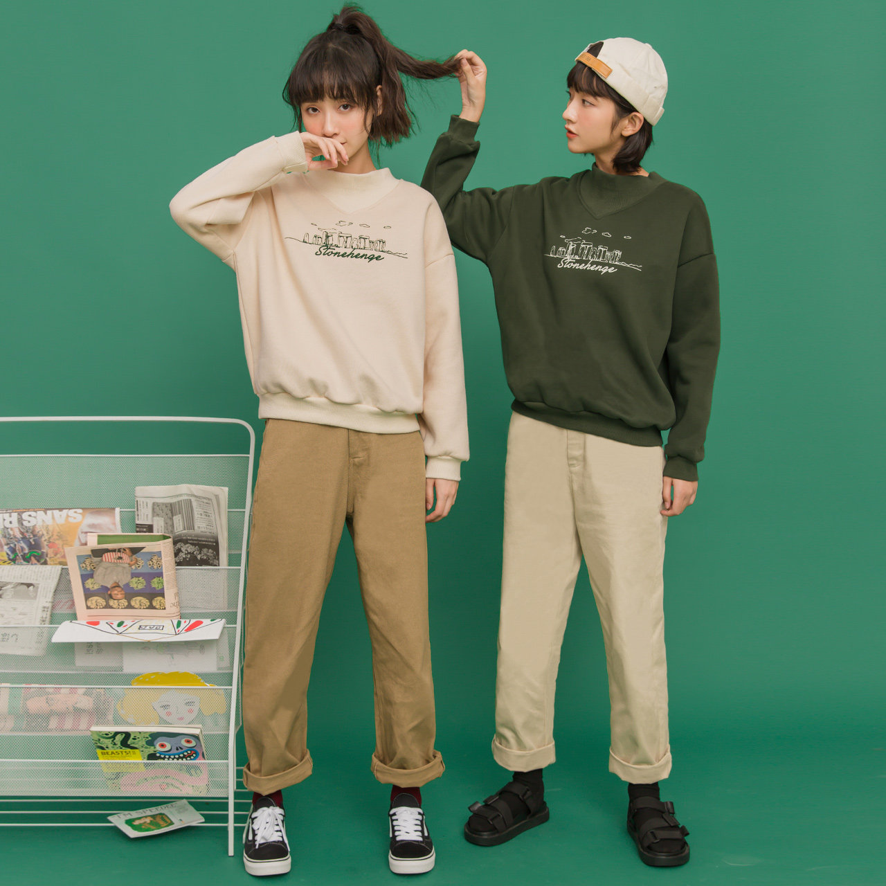 Sweatshirt femme - Ref 3216437 Image 4