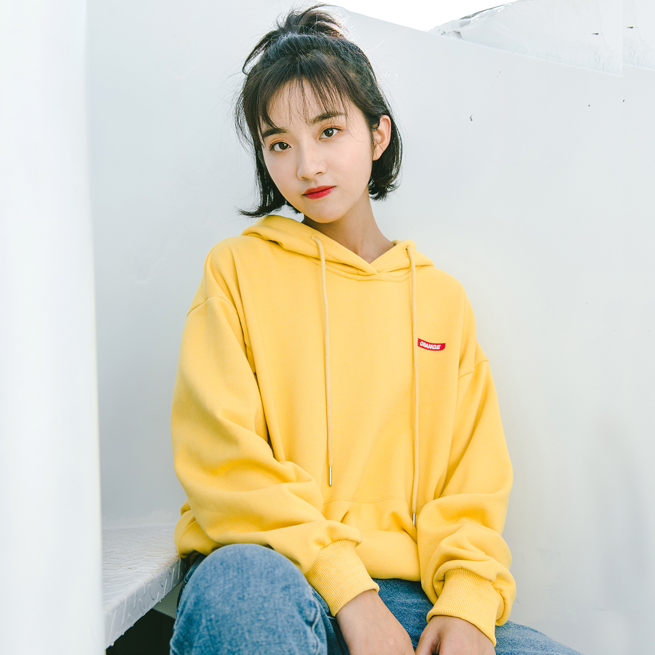 Sweatshirt femme en Coton - Ref 3217466 Image 4