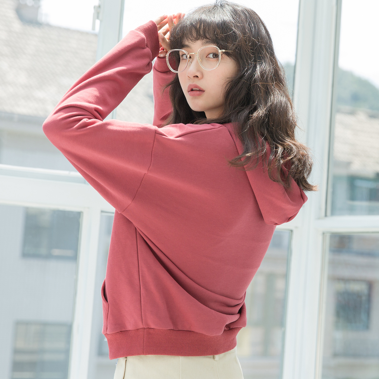 Sweatshirt femme - Ref 3217451 Image 3