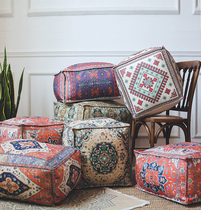 Square futon cushion tatami mat Nordic sofa seat home lazy sofa bean bag fabric tatami