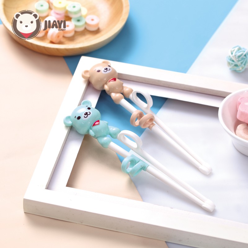 Infant child chopsticks Children practice chopsticks Puzzle Aids Correction Learning Chopsticks Early Teach Home Baby Practice Chopsticks