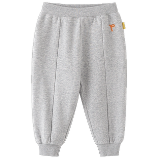 【幼儿园裤】papa爬爬秋冬季儿童裤子加绒加厚男女童糯米棉运动裤