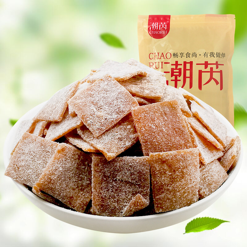 Japan-style Plum Slices Sour Sweet Talk Plum Slices Non-nuclear meme plum flesh greens candied fruit dried fruit dried fruit snack 500g