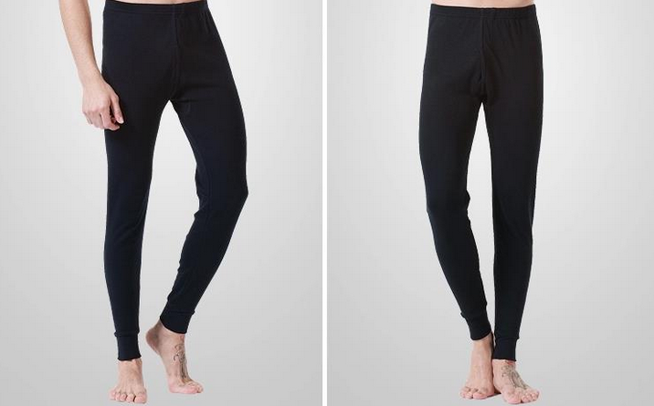 Người đàn ông trung niên và người già thêm phân bón để tăng quần bó sát cotton vừa phải, phần mỏng một lớp siêu mỏng, quần ấm, quần quần giữ nhiệt đá bóng