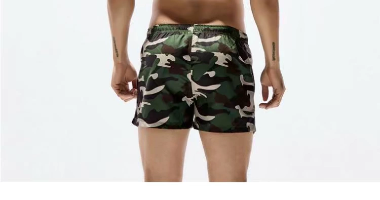 New SEOBESE Hibbing quần đi biển cho nam Quần ngụy trang thời trang Quần short nhanh khô quần áo tắm mùa xuân nóng thời trang nam cao cấp