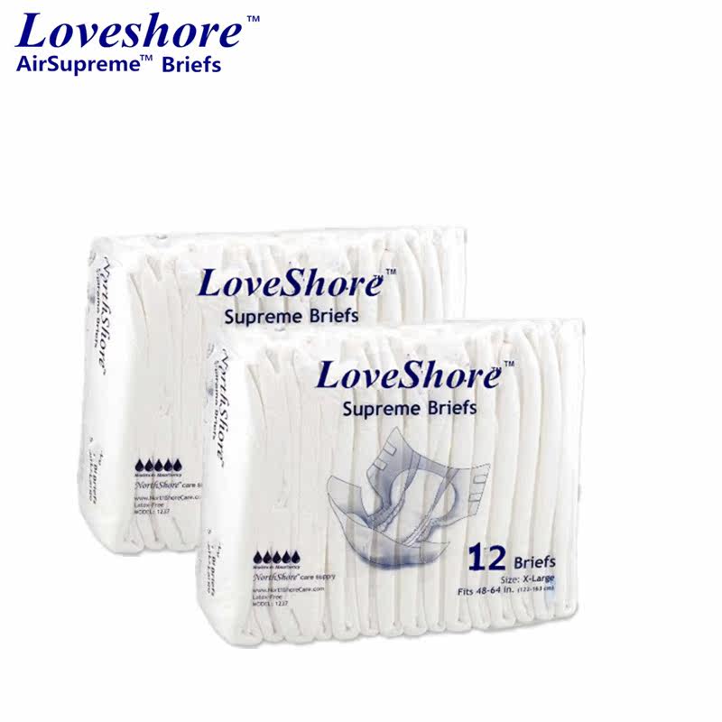 Loveshore Adult Urine Unwet Special size XL Elderly paper Diaper Diaper Diaper Paper Diaper 24 Sheet Thickening-Taobao