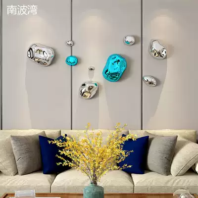 Wall decoration creative plating stone wall decoration mall wall hanging piece modern craft gift decoration hotel wall hanging