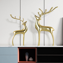 Creative porch living room TV cabinet ornaments lucky Fulu home wine cabinet decorations housewarming new home wedding gift