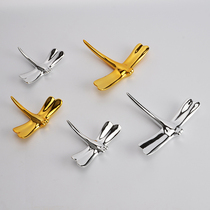 Creative home accessories TV background wall decoration simple modern three-dimensional wall decoration hanging decoration wall decoration Dragonfly