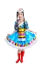 Trẻ em mới Trang phục múa Tây Tạng Trang phục Tây Tạng Quốc tịch Mông Cổ Liuyi biểu diễn quần áo tay áo phụ nữ - Trang phục Trang phục