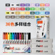 White Paint Pen Waterproof Non-Fading Marker Industrial Metal Touch-Up Pen Tire Graffiti Engraving Touch-Up Multi-Color