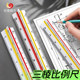Triangular Scale Ruler, Large Scale Triangular Ruler for Drawing, Interior Architectural Drafting, Enlarged Scale Ruler, Parallel Ruler for Clothing
