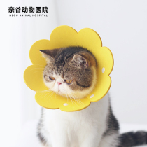 Sun flower Elizabeth ring EVA Sponge ultra-thin headgear Cat neck ring anti-licking shame ring Sterilization special