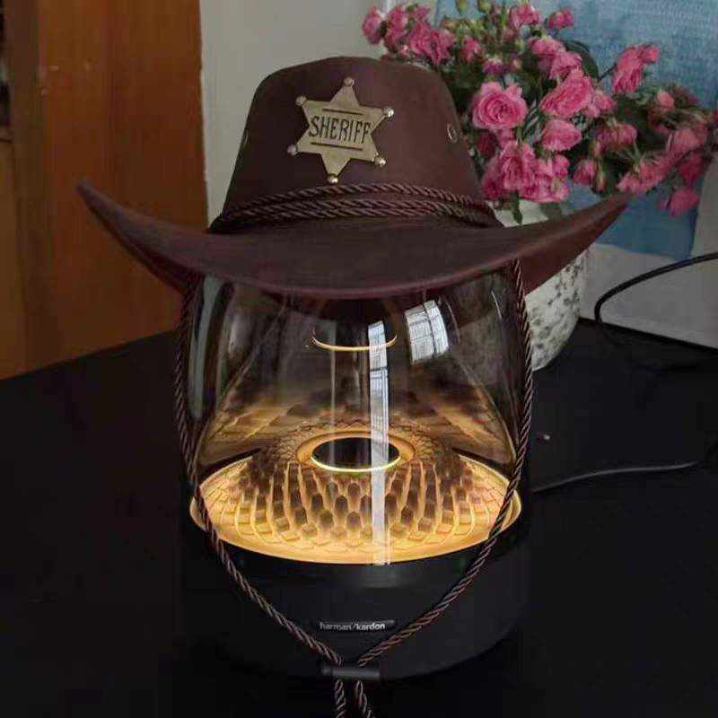 Harman Kardon Speaker Dust Cover Cowboy Hat Crystal 2/3/4 Generation Crystal 3/4 Generation Speaker Protective Cover Dust Cap