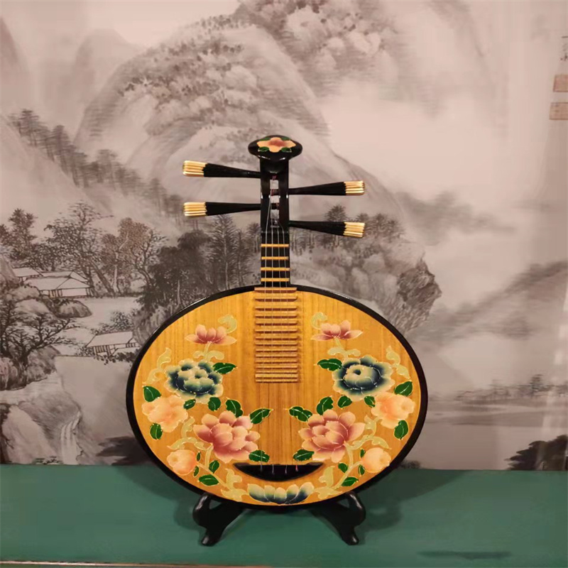 National Musical Instrument Moon Picture Household Hangpiece Retro Beijing Start School Introduction to the Direct Selling of Chinese Manufacturers