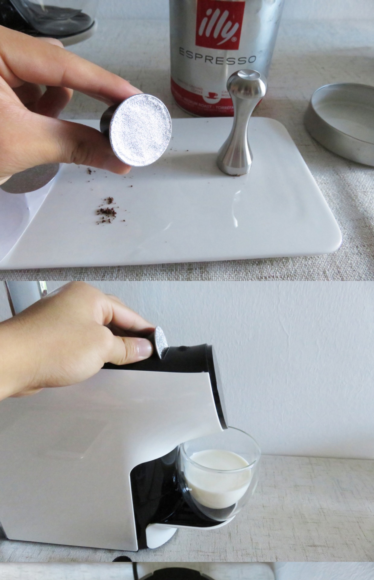 Viên nang dùng một lần Nestle Nespresso Capsule Vỏ cà phê Viên nang tự làm Vỏ cà phê tự làm - Cà phê bình pha cafe cold brew