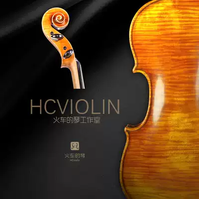 Train's piano adult V006B test performance spruce Maple Maple professional hand-made solid wood European violin