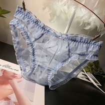 Day Ensemble Wave Dot Sexy Lace Briefs Lady Low Waist Sexy Long Stream Sudo Sweetness Less Schoolgirl Triangle Pants Summer