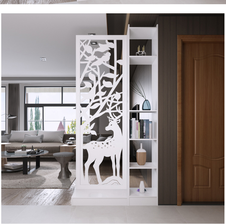 Đơn giản hiện đại màn hình thời trang sáng tạo phân vùng tủ trang trí đơn giản phòng khách phòng ngủ di chuyển hội trường lối vào tủ - Màn hình / Cửa sổ lam gỗ phòng khách đẹp
